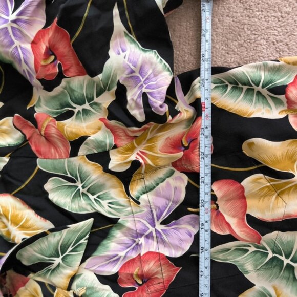 Vintage Hawaii Hawaiian Resort Beach Coastal Tropical Floral Dress Shirt XL - Picture 5 of 7